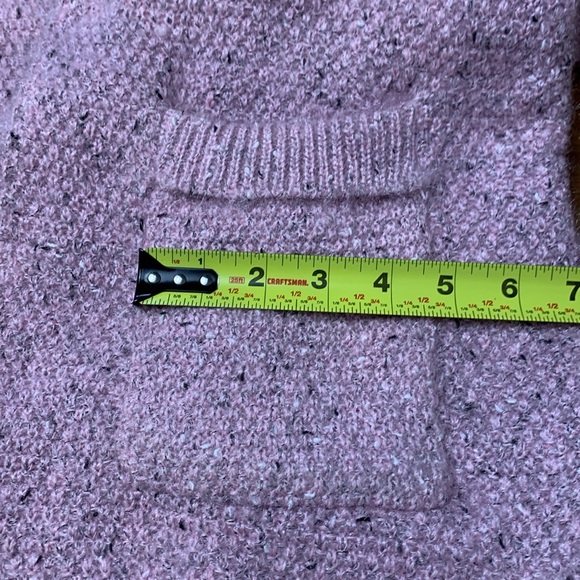 Pale Pink Long Open Cardigan w Pockets, 4 Seasons - Picture 8 of 11